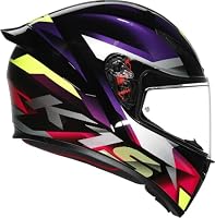 AGV K1 S Fastlap Helm, schwarz/lila, M (57/58) – Ansicht 6