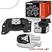A-Premium 3PCS Engine Motor Mount and Transmission Mount Set Compatible with Ford Focus 2012 2013 2014 2015 2016 2.0L, Replace # 5S4Z6038CA, AV6Z6068A