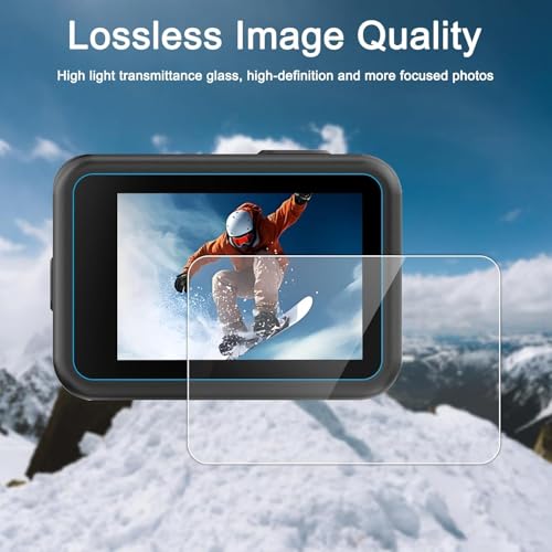 Image of VERTUS Premium Tempered Glass Screen Protector for GoPro Hero13 (Main Screen Protectors + Secondary Screen Protectors + Lens Protectors)