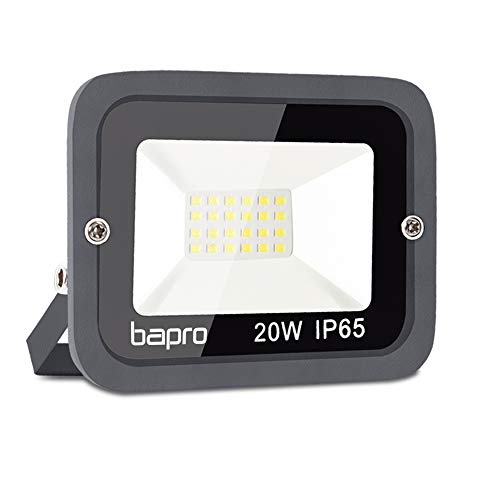 20W Projecteur LED, 2000LM Spot LED exterieur 3000K Eclairage Extérieur LED Projecteurs LED Extérieur IP65 étanche Eclairage de Sécurité Blanc Chaud économiseur LED Lumières d'inondation pour Cour Cover