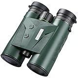 10x42 Laser Rangefinder Binoculars for Hunting with ED Glasses Camping Travel Birdwatching Outdoor (Green, 2000YD)