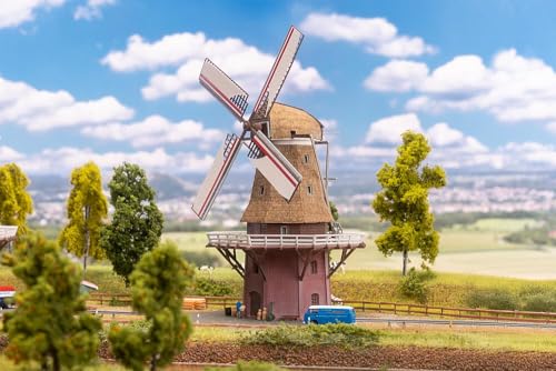 Moulin à vent de voie N Faller 232135 décor de train miniature - 2