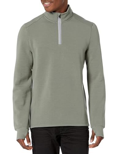 Pull Réfléchissant Homme Jockey Douillet avec Demi-Fermeture Éclair