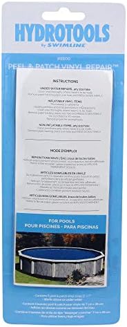 5pc Clear Peel and Patch Tear-Aid Swimming Pool Vinyl Repair Kit