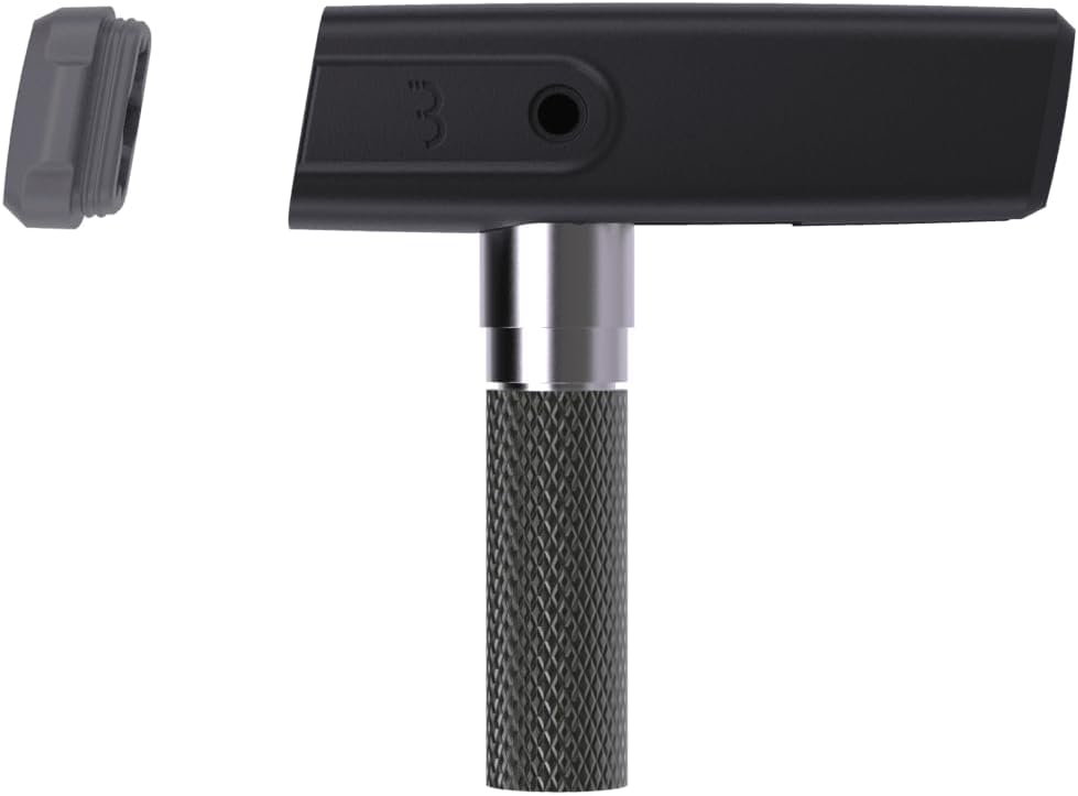 BBB Cycling, TorqueTune, Torque Wrench Spanner and Hex Key Set for Road and Mountain Bikes, Repair Kit, Hand Tool, T25 Torx, 4-6 Nm, BTL-182, Black