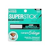 KISS SuperStick 5-Day Extended Wear Strip Lash Adhesive, Quick Drying Lash Glue, Witch Hazel & Cactus Extract...