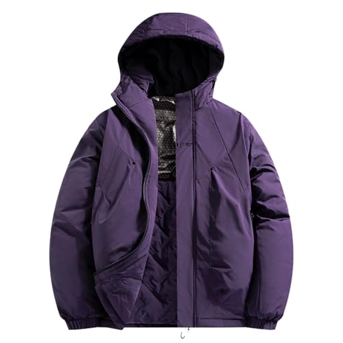 Veste de pluie homme imperméable avec doudoune blanche amovible outdoor