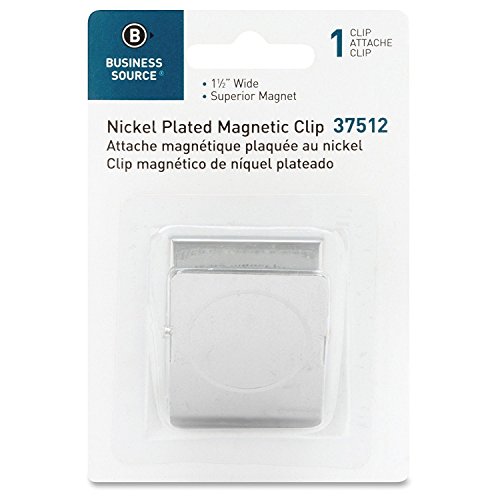 Magnetic Metal Clip 1.5 Inch - 12 Pack