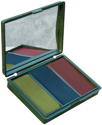 Bushcraft BCB - Juego de Maquillaje para Camuflaje, Color Verde, Negro y marrón