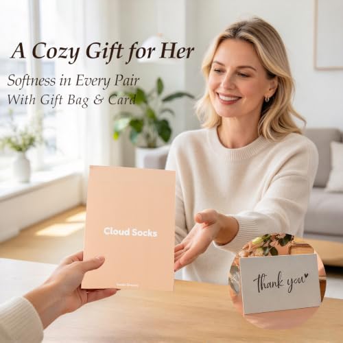 BONANGEL Women's Fuzzy Socks 4.99 w/ Code + 50% Off Code GTWRUF8Z - image 6