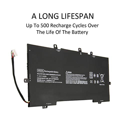 K KYUER 45WH VR03XL Batteria per HP Envy 13-D D061SA D040WM D010NR D040NR D099NR D044TU D008NA D000NG D004NA D008TU D007TU D002NO D018TU D019TU D014TU D015TU D010ND D010NW D020NG D022TU D021TU D026TU