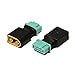 Produktbild VUNIVERSUM 1x Stück Premium Adapter MPX 6P 6 Pin Stecker Female Weiblich Buchse auf XT60 Stecker Male Männlich Goldstecker Verpolsicher für Lipo Akku Adapterkabel von Mr.Stecker Modellbau®