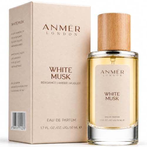 Image of London White Musk Unisex Eau De Parfum 50ml | Floral Musk & Amber Fragrance | 12 Hour Long Lasting | Perfume Gift for Men & Women