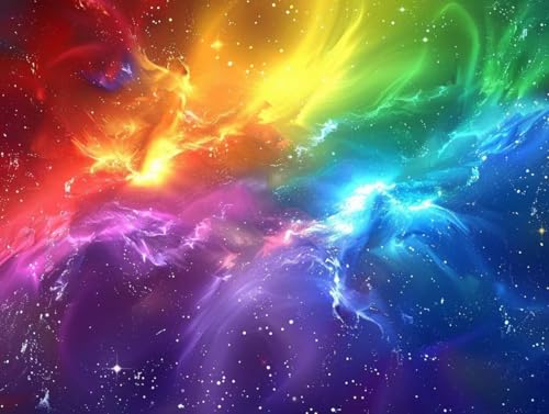 Diamond Painting Ciel Étoilé Couleur Peinture Diamant 5D DIY 70x90cm