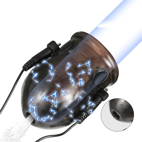 Image of Electric Shock Bondage Training Masturbation Penis Ring Winding Exercise Endurance Trainer Electric Shock Cock Ring Male Bondage Penis Ring