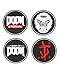 Produktbild Doom Official Coasters (4 Pack)
