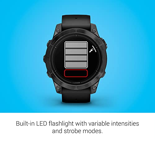Image of Garmin epix Pro (Gen 2), 47mm, High Performance Smartwatch, Advanced Training Technology, Built-in Flashlight, Black