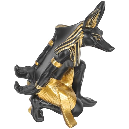Support à vin Anubis noir, le cadeau déco idéal pour les passionnés - 2