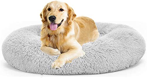 Cama para cães 100% algodão, cama para animais de estimação, lavável, respirável, para cães, mantém