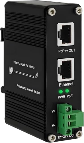 Best Industrial DIN-Rail PoE Injectors