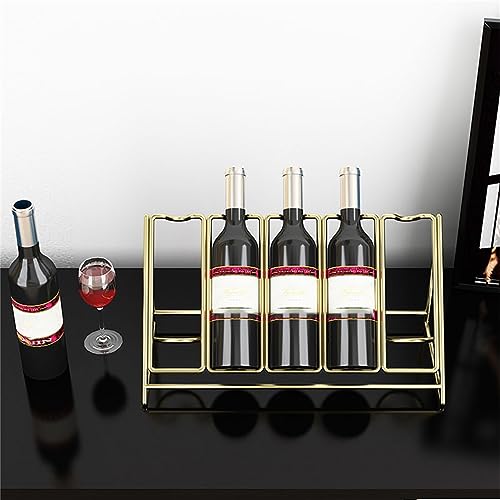 Soporte para 2 botellas de vino metálico Fodalob miniatura 4