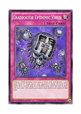 Amazon.co.jp: 遊戯王 英語版 SDMP-EN040 Eradicator Epidemic Virus