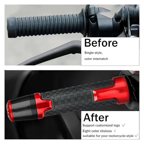Embouts de guidon 22mm pour T-MAX 500 noirs - 6
