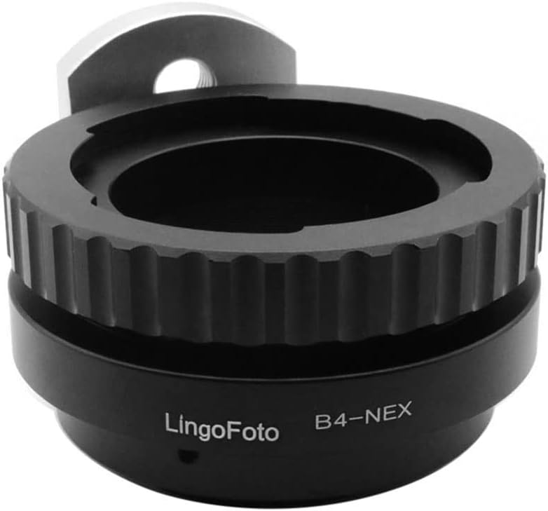 B4-NEX Lens Adapter Ring for B4 2/3" Mount Lens for NEX E-Mount Camera | Metal Dual Purpose Manual Focus Adapter Ring for NEX E Mount Camera