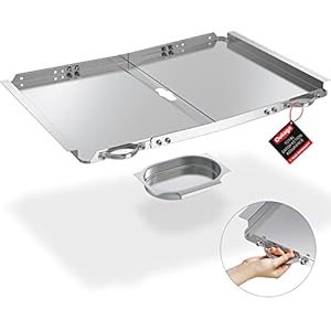 Replacement Grease Tray with Catch Pan for Dyna Glo Grill Replacement Parts, Universal Drip Pan for 4 5 Burner Gas Grill Nexgrill Replacement Parts, Grill Tray for Kenmore BHG Expert Grill (24-30″)
