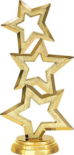 Miniatura 2 de Trofeos de estrella de empleados personalizados de 11 pulgadas - Trofeo de estrella para premios de reconocimiento, trofeos corporativos, trofeos de