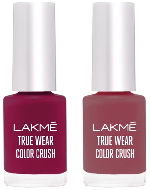 LAKMÉ True Wear Glossy Finish Color Crush 417 6Ml & True Wear Color Crush 11 6Ml Combo-image-35