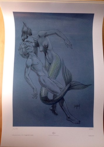 Poster Juillard Appel De La Sirène 50X70 Cm pour décorer un salon contemporain