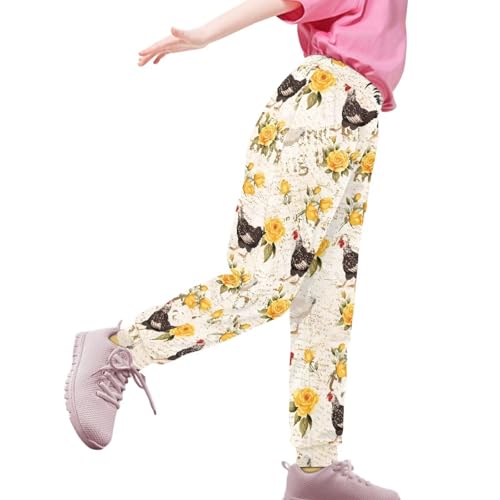 Girls Active Jogger Sweatpants Novelty Casual Boys Athletic Pants4