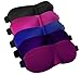 LABOTA 5 Pack Masque de Sommeil, Masque de Nuit, 3D Masque des Yeux 100% occultant - Ajustables pour convenir à Toutes Les Tailles de tête - pour voyage Sommeil Insomnie Détente Relaxation