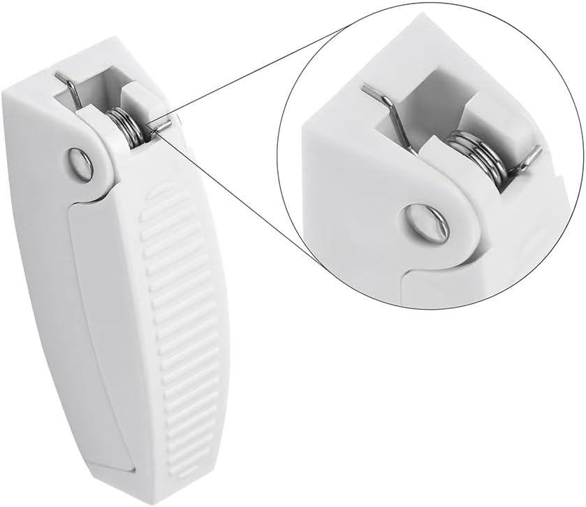 5Pcs Rv Camper Baggage Door Catch Latch Clip Holder for RV Motorhome Trailer Caravan Boat Easy to replace