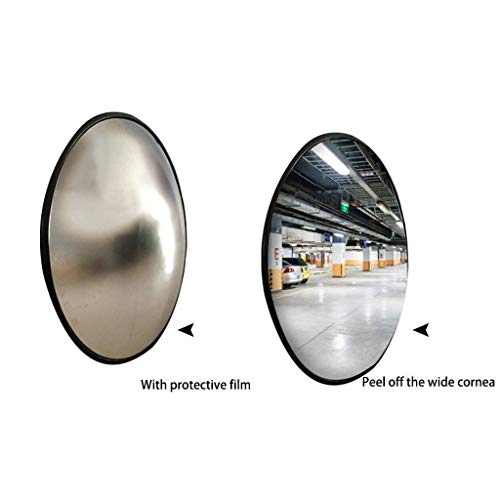 Miroir de sécurité convexe 80 cm objectif grand angle antichoc