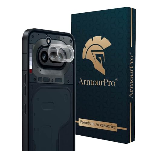 Image of ArmourPro Premium Camera Lens Protection Compatible with Nothing 4A (6.78 Inches) With Edge To Edge Full Camera Screen Coverage | Transparent, Pack of 1