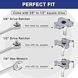 Spurtar Oil Filter Wrench 3 Jaw Oil Filter Removal Tool Adjustable 64mm-116mm for Car, SUV, Truck - Image 6