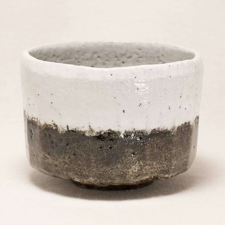 Amazon | 光悦「不二山（富士山）」写し 片身替抹茶碗 | 佐々木