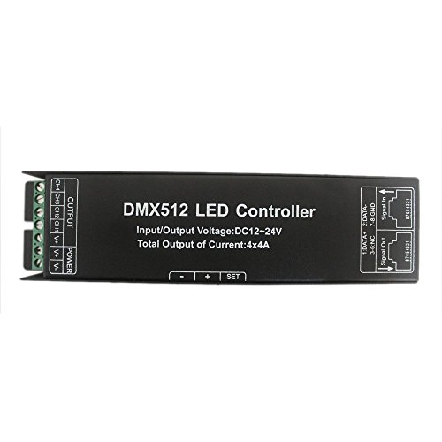 Décodeur DMX512 numérique JOYLIT pour éclairage de scène LED RGBW - 5