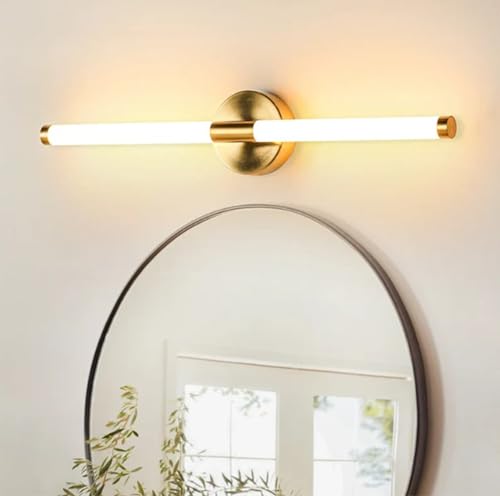 Image of Lamp master Round Acrylic LED Wall Light | Soft Bright White Lighting | Modern Luxury Mirror Light for Bathroom, Bedroom, Living Room, Hotel Passage | Energy Efficient Wall Fixture Pack of 1