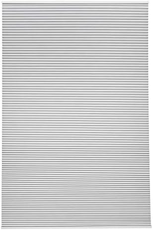 Amazon Basics Cordless Honeycomb Pleated Blind, No Drilling Required, 80 x 140 cm - White/White