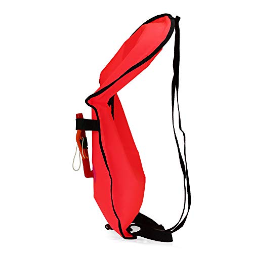 Andoer Colete inflável para mergulho com snorkel coletes salva-vidas adultos para mergulho com snork