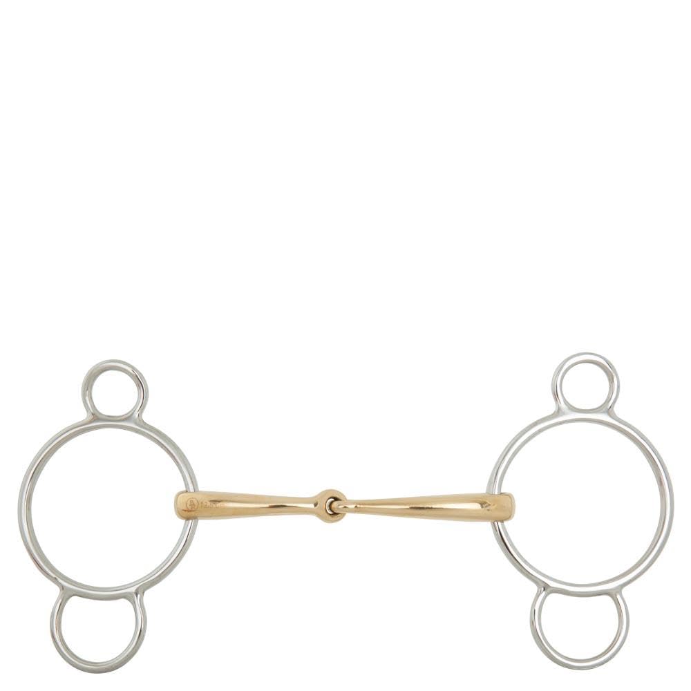 Évitez les blessures de bouche avec le mors BR Anneau simple cassé 12 mm