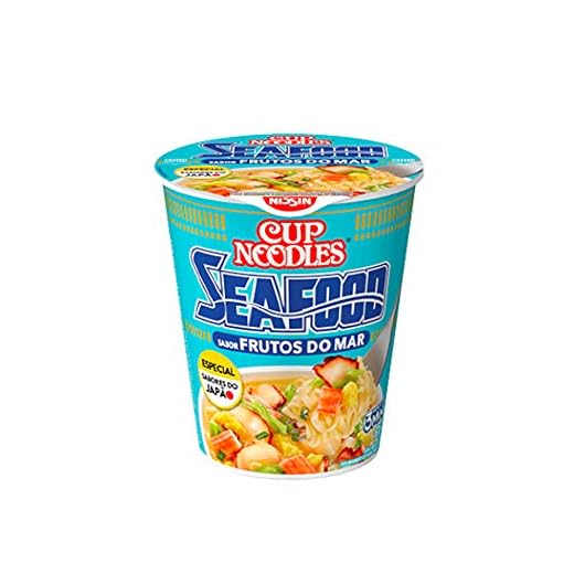 Cup Noodles Sabor Frutos Do Mar Nissin 65g
