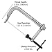 Strong Hand Tools 4-in-1 Clamping System, Regular Duty Bar Clamp, Capacity 12-1/2