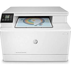 HP LaserJet Pro Color MFP M182n, Professionele kleuren Laserprinter voor thuiskantoor (Printen, kopiëren, scannen)