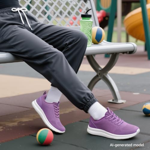 Image of STQ Wide Toe Box Walking Shoes Women Orthopedic Swollen Feet Diabetic Tennis Running Sneakers for Plantar Fasciitis Arch Support Bunions