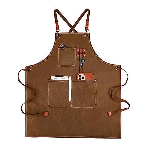 APRONPANDA Canvas Work Apron for Men