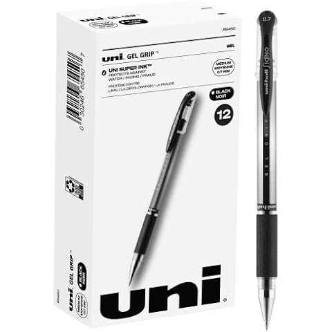 Uniball Black Gel Pens Cover
